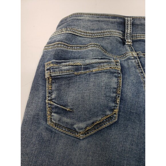 Silver Jeans Co. Elyse Skinny Ankle Size W25/L27 Medium Wash Denim Blue Jeans - Picture 12 of 16